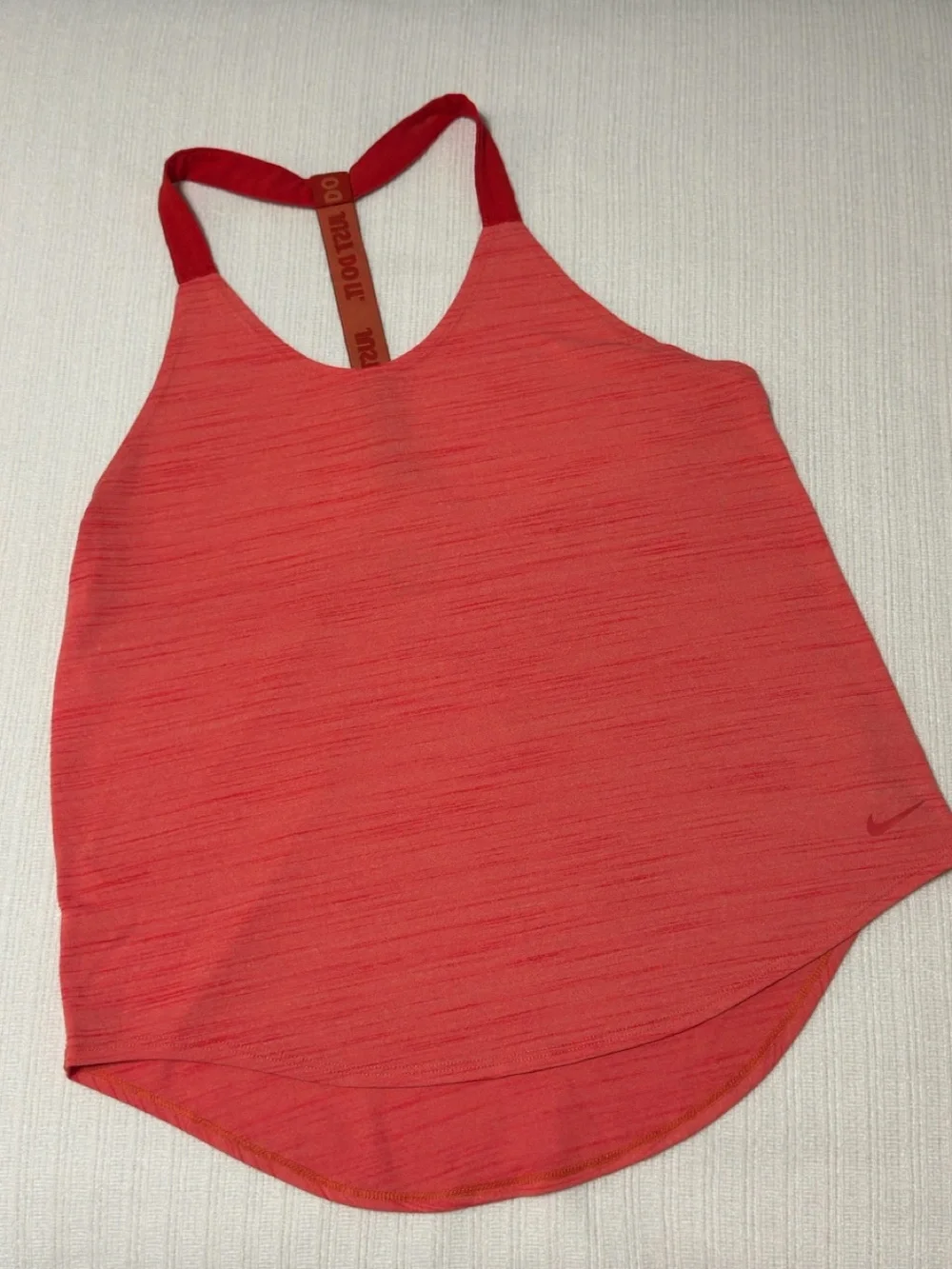 Nike Dri-Fit Tank / Orange / Medium